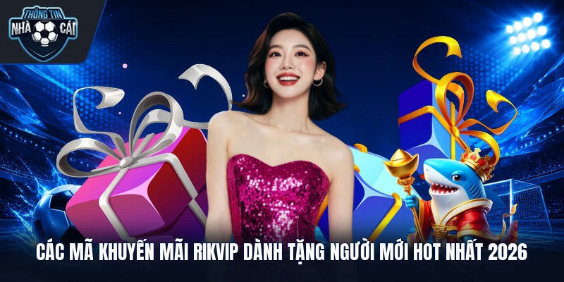 Các mã khuyến mãi Rikvip dành tặng người mới hot nhất 2026